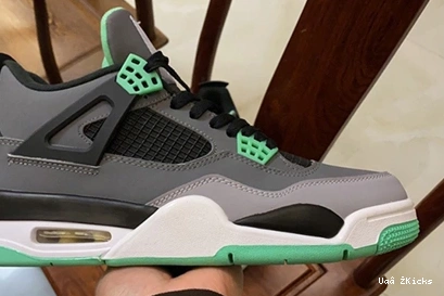 505 308497-033  Jordan Green 4 Glow Retro BestValue 0807